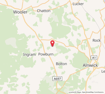 Map of Beanley, EnglandEngland