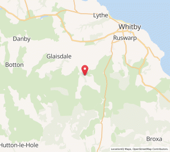 Map of Beck Hole, EnglandEngland