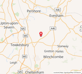 Map of Beckford, EnglandEngland