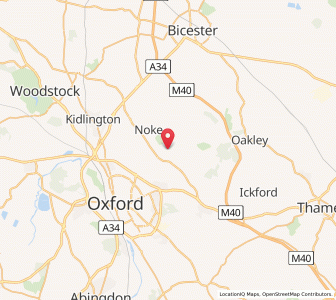 Map of Beckley, EnglandEngland