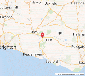 Map of Beddingham, EnglandEngland