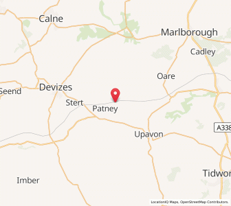 Map of Beechingstoke, EnglandEngland