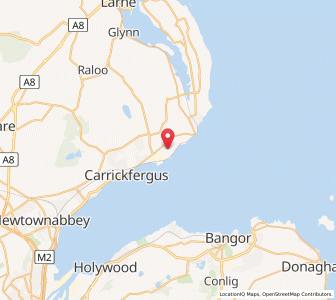 Map of Bellahill, Northern IrelandNorthern Ireland