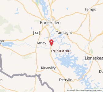 Map of Bellanaleck, Northern IrelandNorthern Ireland