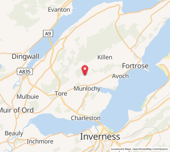 Map of Belmaduthy, ScotlandScotland