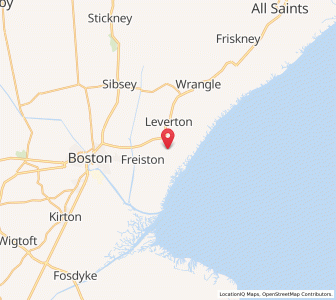 Map of Benington, EnglandEngland