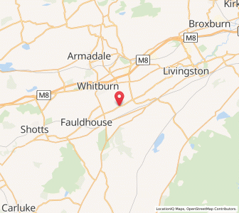 Map of Bents, ScotlandScotland