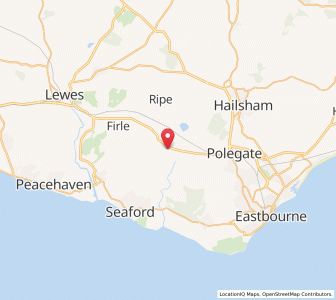 Map of Berwick, EnglandEngland