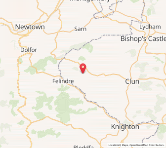 Map of Bettws y Crwyn, EnglandEngland