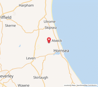 Map of Bewholme, EnglandEngland