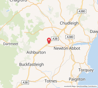 Map of Bickington, EnglandEngland