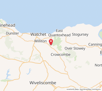 Map of Bicknoller, EnglandEngland