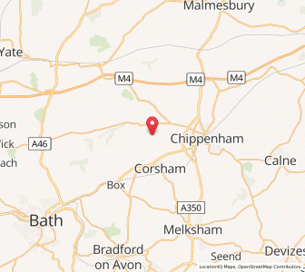 Map of Biddestone, EnglandEngland