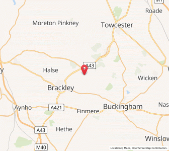 Map of Biddlesdon, EnglandEngland