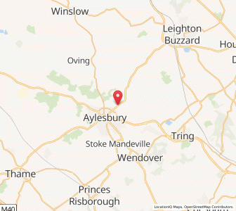 Map of Bierton, EnglandEngland