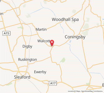 Map of Billinghay, EnglandEngland