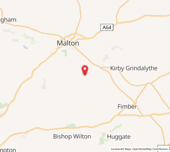 Map of Birdsall, EnglandEngland