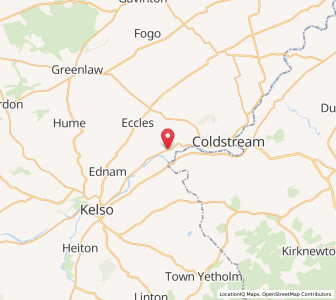 Map of Birgham, ScotlandScotland