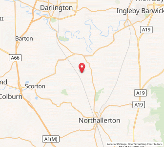 Map of Birkby, EnglandEngland