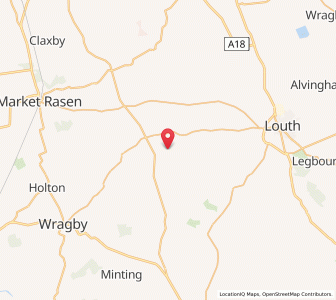 Map of Biscathorpe, EnglandEngland