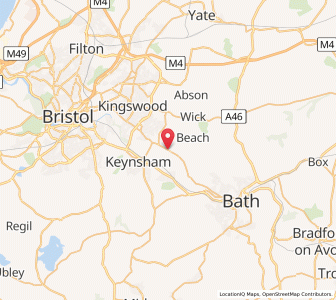 Map of Bitton, EnglandEngland