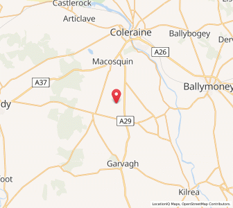 Map of Blackheath, Northern IrelandNorthern Ireland