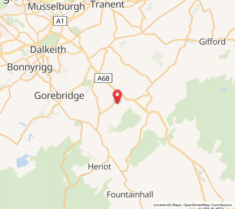 Map of Blackshiels, ScotlandScotland