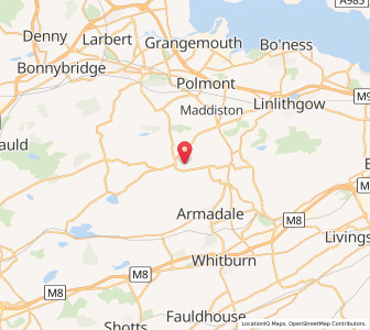 Map of Blackston, ScotlandScotland