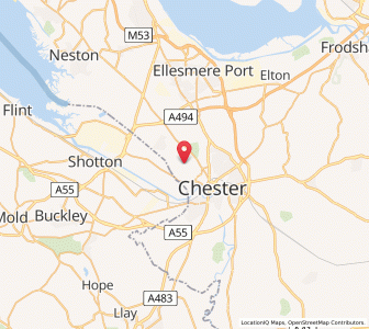 Map of Blacon, EnglandEngland