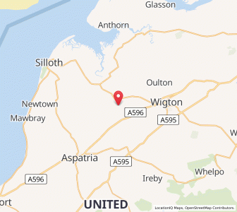 Map of Blencogo, EnglandEngland