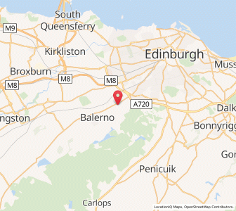 Map of Blinkbonny, ScotlandScotland