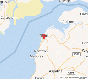 Map of Blitterlees, ScotlandScotland