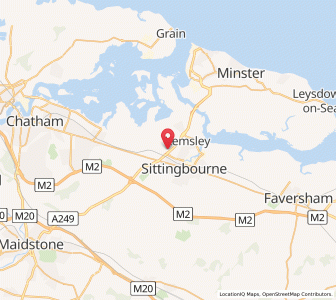 Map of Bobbing, EnglandEngland