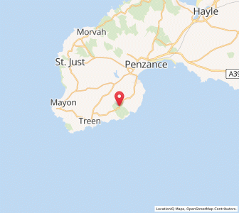 Map of Boleigh, EnglandEngland