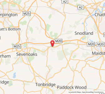 Map of Borough Green, EnglandEngland