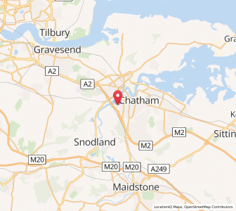 Map of Borstal, EnglandEngland