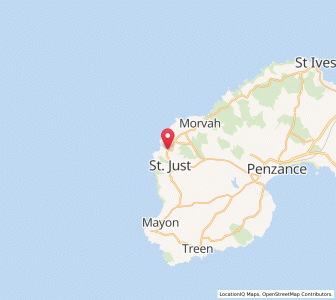 Map of Botallack, EnglandEngland