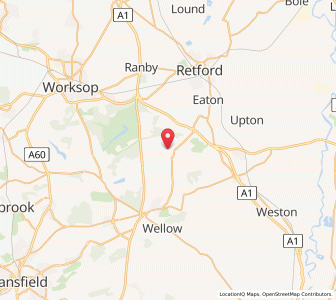 Map of Bothamsall, EnglandEngland