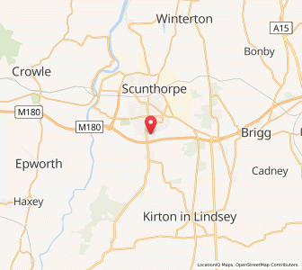 Map of Bottesford, EnglandEngland