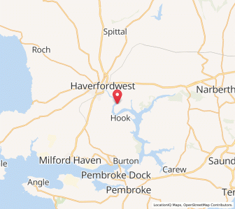 Map of Boulston, WalesWales