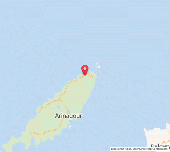 Map of Bousd, ScotlandScotland