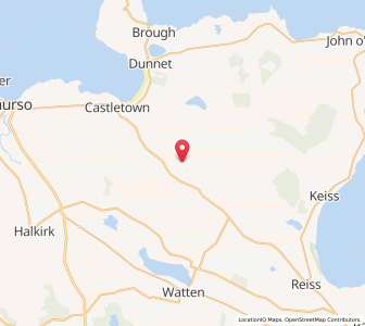 Map of Bowermadden, ScotlandScotland