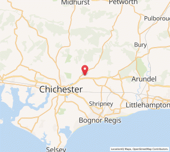 Map of Boxgrove, EnglandEngland