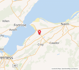 Map of Brackley, ScotlandScotland