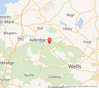 Map of Bradley Cross, EnglandEngland