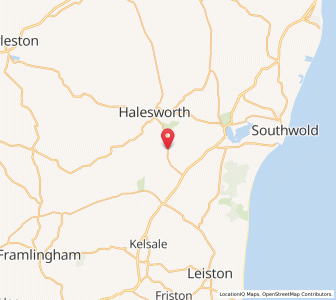 Map of Bramfield, EnglandEngland