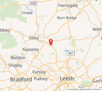 Map of Bramhope, EnglandEngland