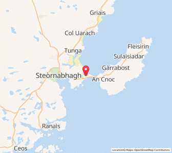 Map of Branahuie, ScotlandScotland