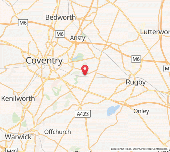 Map of Brandon, EnglandEngland