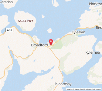 Map of Breakish, ScotlandScotland